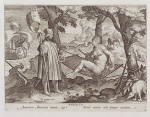 Columbus Discovering America, plate 2 from 